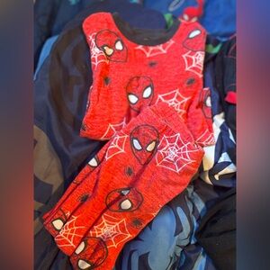 Spider-Man Pajama LOT of 8 PJ’s